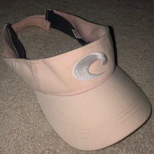 Baby pink Costa visor